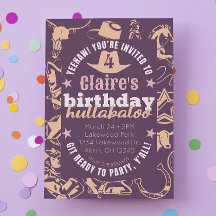 "Birthday Hullabaloo" Kindermädchen Geburtstagspar