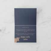 "Birthday Hullabaloo" Western Cowboy Birthday Dankeskarte (Innenseite)