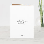 Birthday Humor Crazy Old Man  Karte (Rückseite)