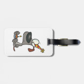 Birthday Hund Gepäckanhänger (Rückseite horizontal)