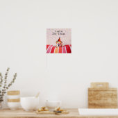 Birthday Hund Poster (Küche)