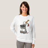 Birthday Hund Womens Long Sleeve T-Shirt (Vorne ganz)
