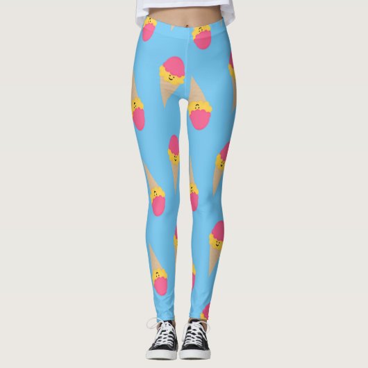 Birthday Ice Cream Leggings (Vorderseite)