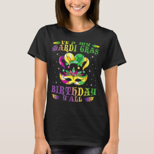 Birthday Ideale Feier Masquerade Kostüm Mard T-Shirt