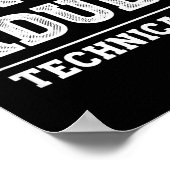 Birthday I'm An Adult Technically, Funny 18th Birt Poster (Ecke)