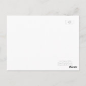 Birthday In Fabulous Las Vegas Postcard Postkarte (Rückseite)