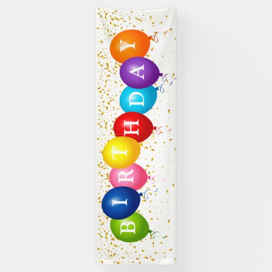 Birthday Indoor Banner (Vertikal)