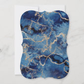 Birthday Invitation (12,7 x 17,8 cm) - Ocean Theme Einladung (Rückseite)