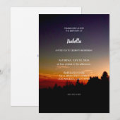 Birthday Invitation Einladung (Vorne/Hinten)