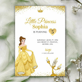 Birthday Invitation featuring a princess Einladung