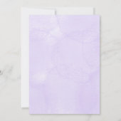 Birthday invitation with a fairy-tale theme einladung (Rückseite)