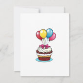 Birthday Invite | Individuell anpassbare Einladung (Rückseite)