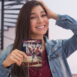 Birthday Invite Quirky Chicken Tänze Postkarte