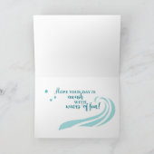 Birthday Jellyfish in Sea Karte (Innenseite)