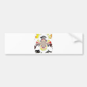 Birthday Kaleidoskop Art Print Autoaufkleber (Vorne)