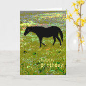 Birthday Karte (Gelbe Blume)