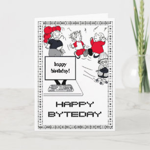BIRTHDAY-Karte Karte