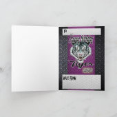 Birthday-Kartentiger Karte (Innenseite)