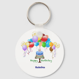 Birthday Key Ring Schlüsselanhänger