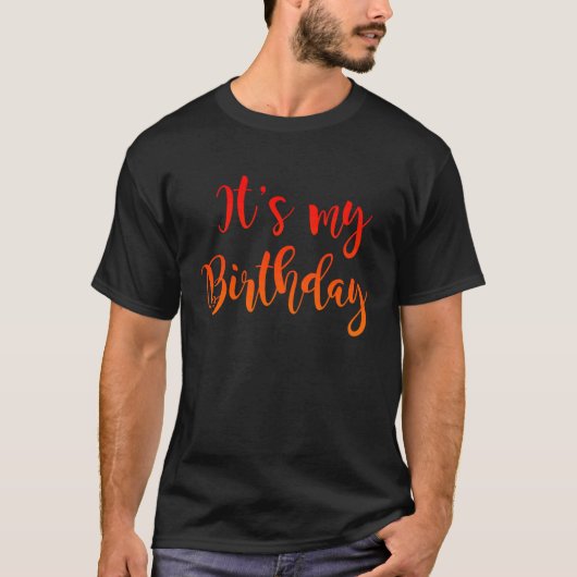 Birthday King Crown für Jungs und Männer T-Shirt (Vorderseite)