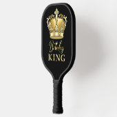 Birthday King Gold Crown Royal Queen Luxury Pickleball Schläger (Links)