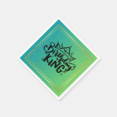 Birthday King Paper Napkins Serviette (Ecke)
