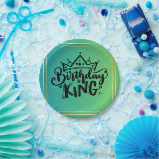 Birthday King Paper Teller