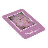 Birthday Kirschblüte Foto Vielen Dank Magnet (Rechte Seite)