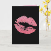 BIRTHDAY KISS GREETING CARD KARTE (Gelbe Blume)