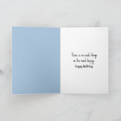 Birthday Lady Shopper Karte (Innenseite)