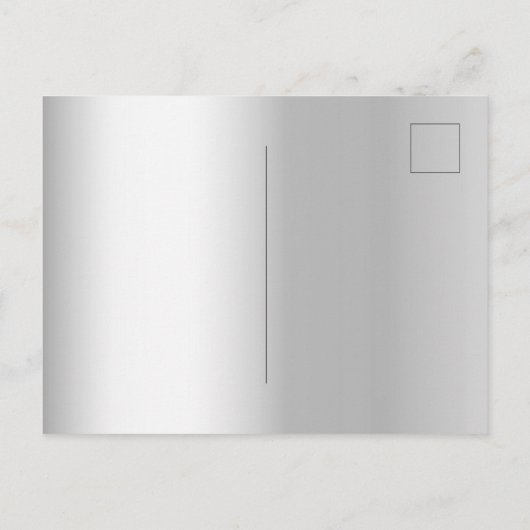 Birthday Lavendel Silber Eukalyptus grün Einladungspostkarte (Rückseite)