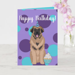 Birthday Leonberger Karte