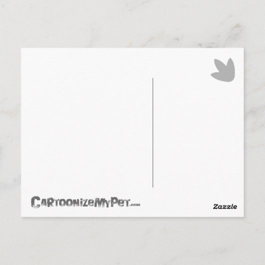 Birthday Leopard Gecko Postkarte (Rückseite)