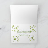 Birthday Leprechaun Karte (Innenseite)