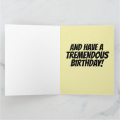 BIRTHDAY LET'S GO BRANDON TRUMP CARDS KARTE (Innenseite)