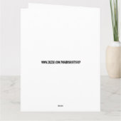 BIRTHDAY LET'S GO BRANDON TRUMP CARDS KARTE (Rückseite)