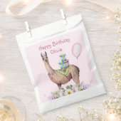 Birthday Llama Geschenktütchen (Ausgeschnitten)