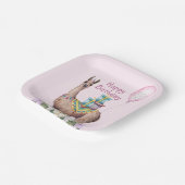 Birthday Llama Pappteller (Gewinkelt)