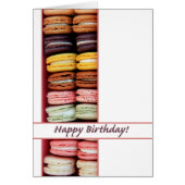 Birthday Macaron Card (Vorne)