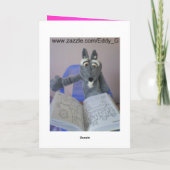 Birthday Magic Trick Karte (Rückseite)