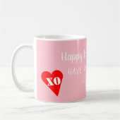 Birthday Mama Red Heart Kaffeetasse (Links)