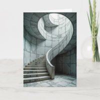Birthday Marble Spiral Treppe