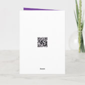 Birthday Mardi Gras Gnome Eating King Cake Karte (Rückseite)