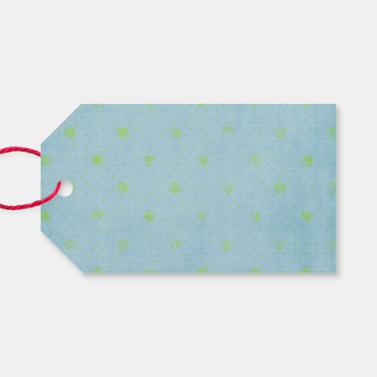 Birthday Melange Geschenkanhänger (Rückseite Horizontal)