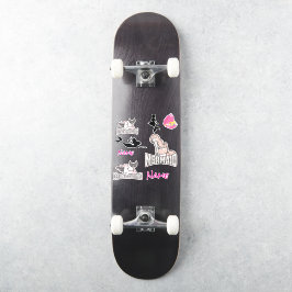 Birthday Mermaid Girl Sticker