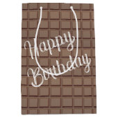 Birthday Milch Chocolate Candy Bar Mittlere Geschenktüte (Vorderseite)