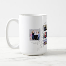 Birthday Milestones FOTO COLLAGE Family Tree Gift Kaffeetasse
