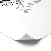 Birthday Milestones FOTO COLLAGE Family Tree Gift Poster (Ecke)