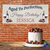 Birthday Modern Simple Elegante Banner