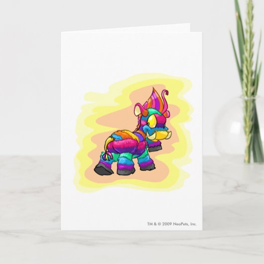 Birthday Moehog Karte (Vorderseite)